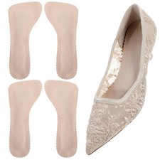 2 Pairs High Heel Cushion Inserts for , 3/4 Invisible Insoles Prevent Feet fr...