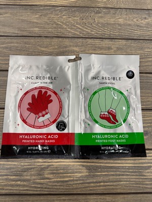 Inc.Redible Festive Hyaluronic Acid Hand & Foot Masks
