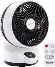 VonHaus Air Circulator Fan – Desk Fan with 3 Speeds, Three Modes, Remote Control