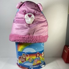 Care Bear Cheer Snuggle Wrap Pink Blanket Soft And Cozy New