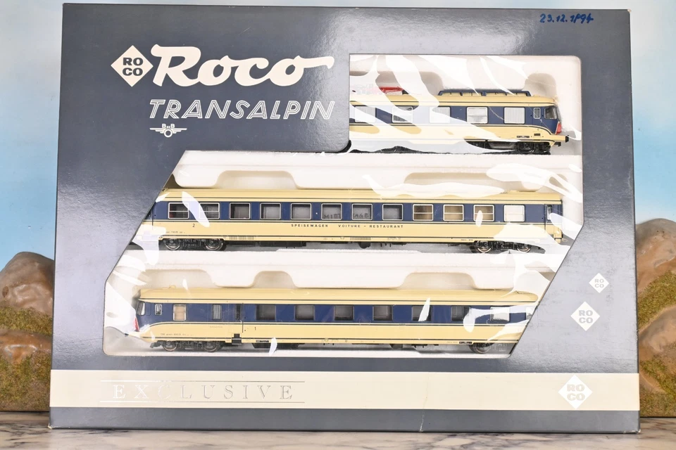 Roco 43053 H0 Br. 4010.05 Elektrotriebzug Transalpin 3-tlg. ÖBB mit DSS (H500)