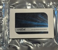 ✅ Crucial MX500 4TB 4000GB 2.5'' 3D NAND SATA 2.5  SSD (100% Health) TESTED