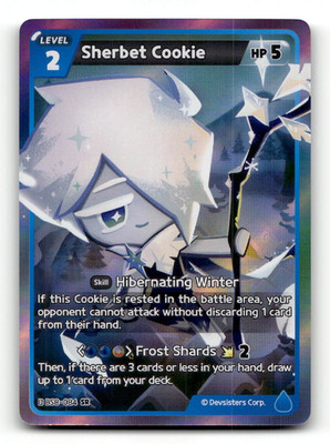 Sherbet Cookie (SR) - CookieRun: Braverse TCG - A Game of Truth and Deceit