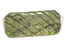 IRISH CONNEMARA MARBLE HAIR BARRETTE 1 1/4" X 3" #323