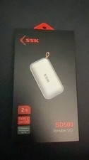 SSK SD500 Portable SSD 1TB/2TB,up to 1050MB/s TYPE-C USB3.2 GEN2