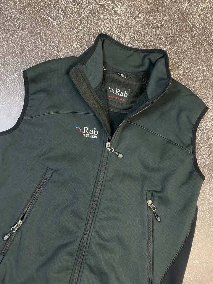 Chaleco Rab Vintage Polartec Estilo Exterior Color Negro Talla M Para Hombre Foto 4 de 4