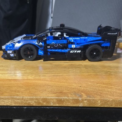 LEGO Technic McLaren Senna GTR 42123 Blue Race Car Set 830 Pieces