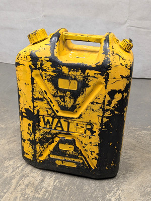 British Army Military MOD Black Plastic Jerry Can Water Container 20L