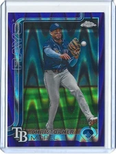 Christopher Morel - 2025 Topps Chrome #64 - Purple RayWave Refractor #d 86/250