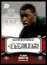 2011 Topps Rising Rookies Aldon Smith Rookie San Francisco 49ers #102