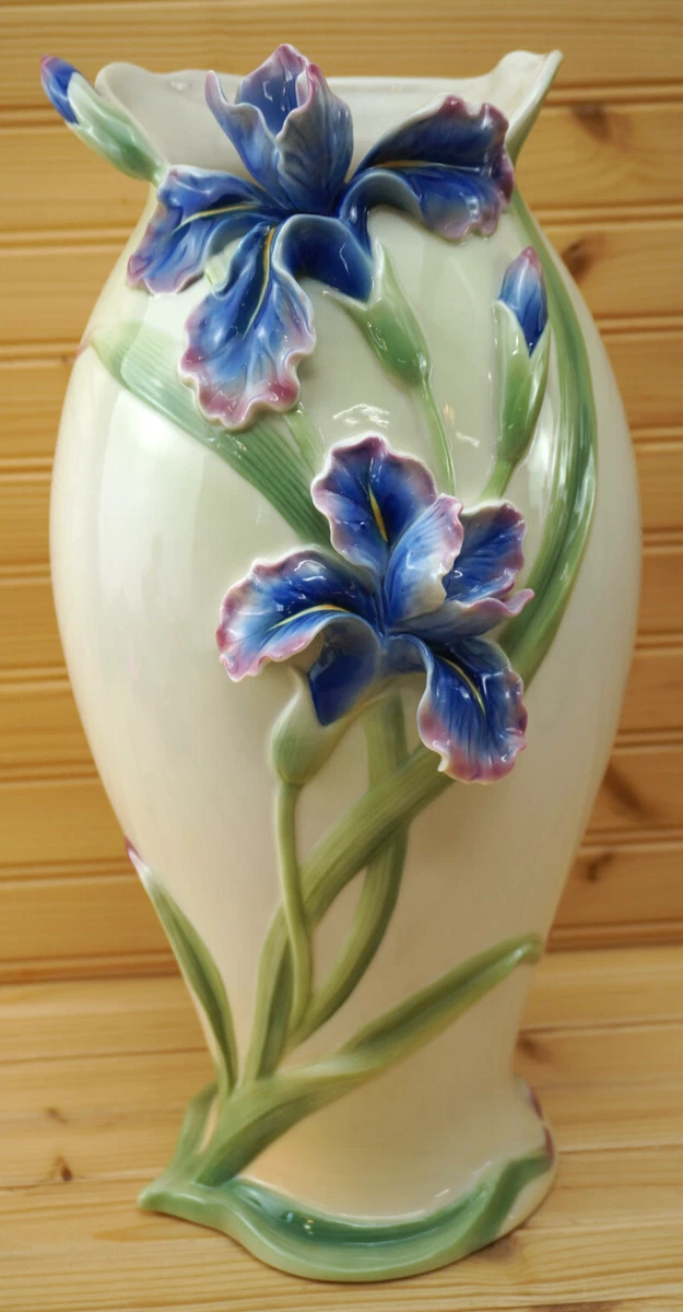 Grand Vase Franz Collection – Beauté Définissante FZ01534 – Porcelaine Multicolore