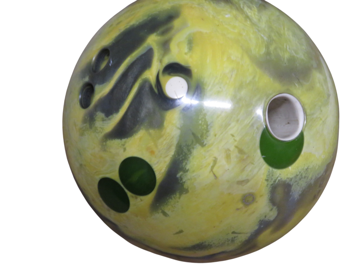 Hammer Burn Raw Hammer Yellow Swirl Bowling Ball 14 lbs 13 oz | eBay