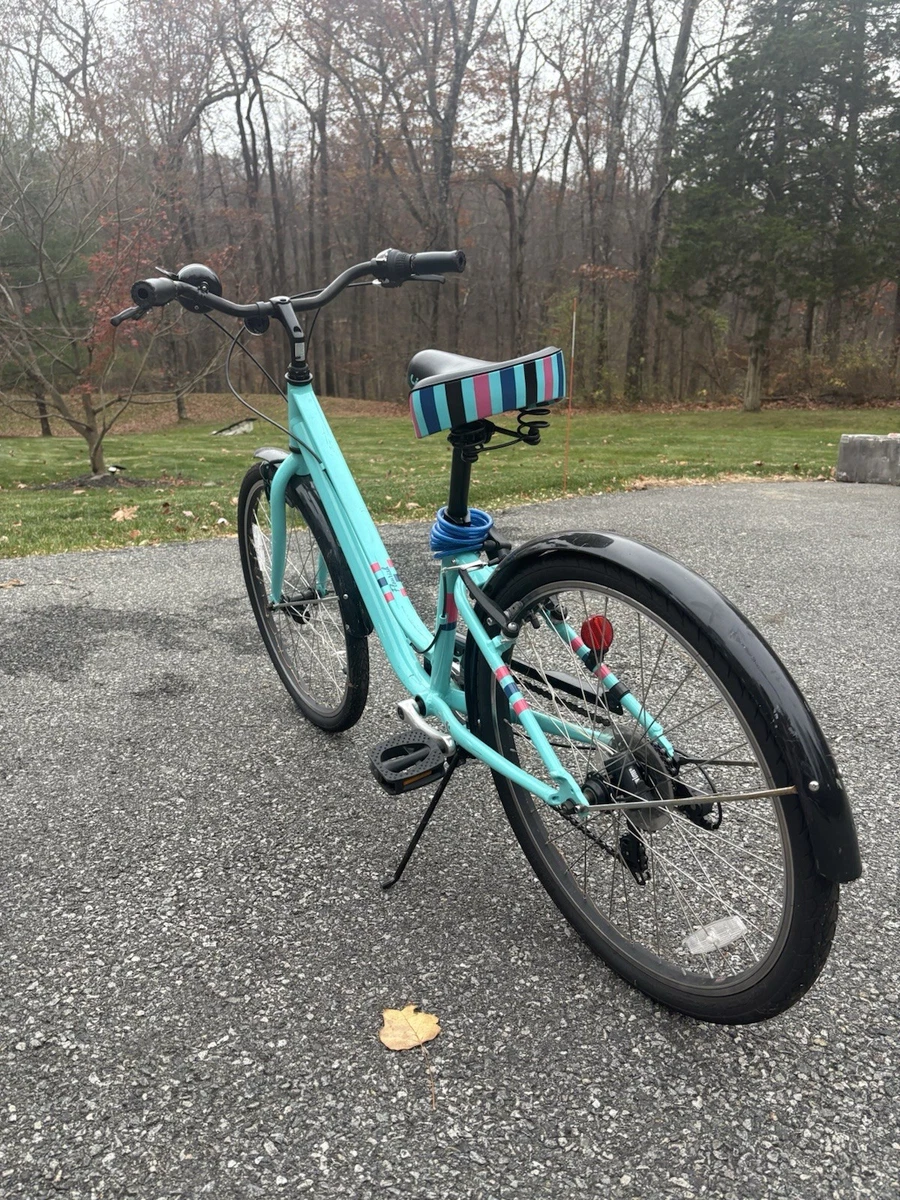 Blue Giant Womens Bike Giant Cypress DX Step-Through Hybrid Blue Used Bikes  For Sale