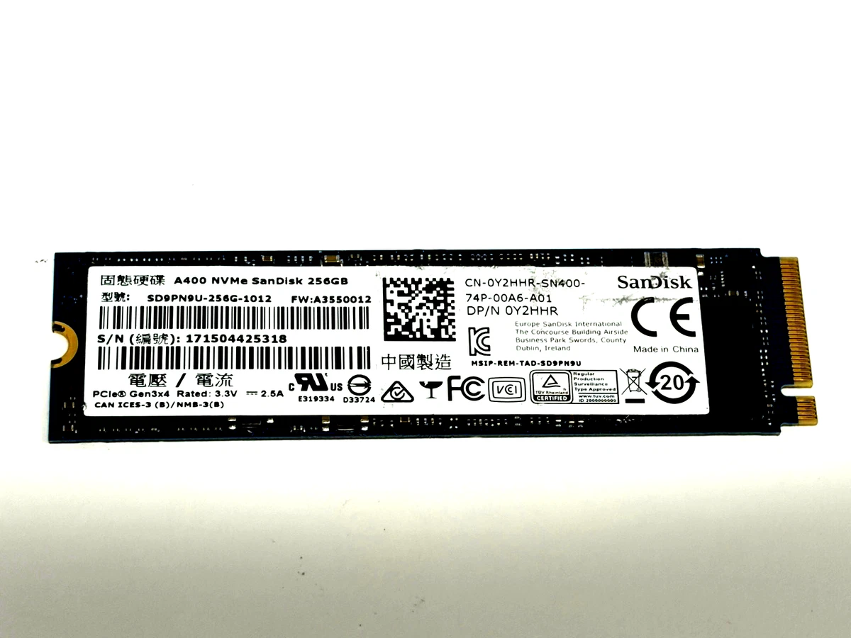 SanDisk 256 GB Solid State Drives for sale | eBay