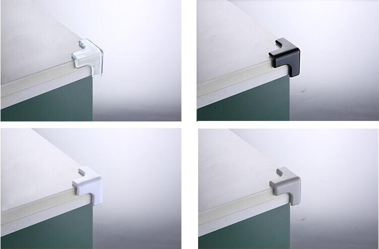 8 Transparente Eckenschützer - Selbstklebend Für Möbelkanten