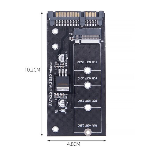 M.2 NGFF to SATA 3 Adapter Card Converter - Photo 4/10