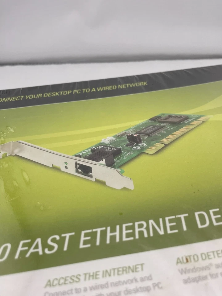 D-Link DFE-530TX+ 10/100 Fast Ethernet Desktop Adapter Network Card Plug & Play - Image 3 of 4