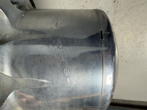 10 Lug Sami Truck Rear Wheel Axle Cover Topline Cap Used - Picture 12 of 12