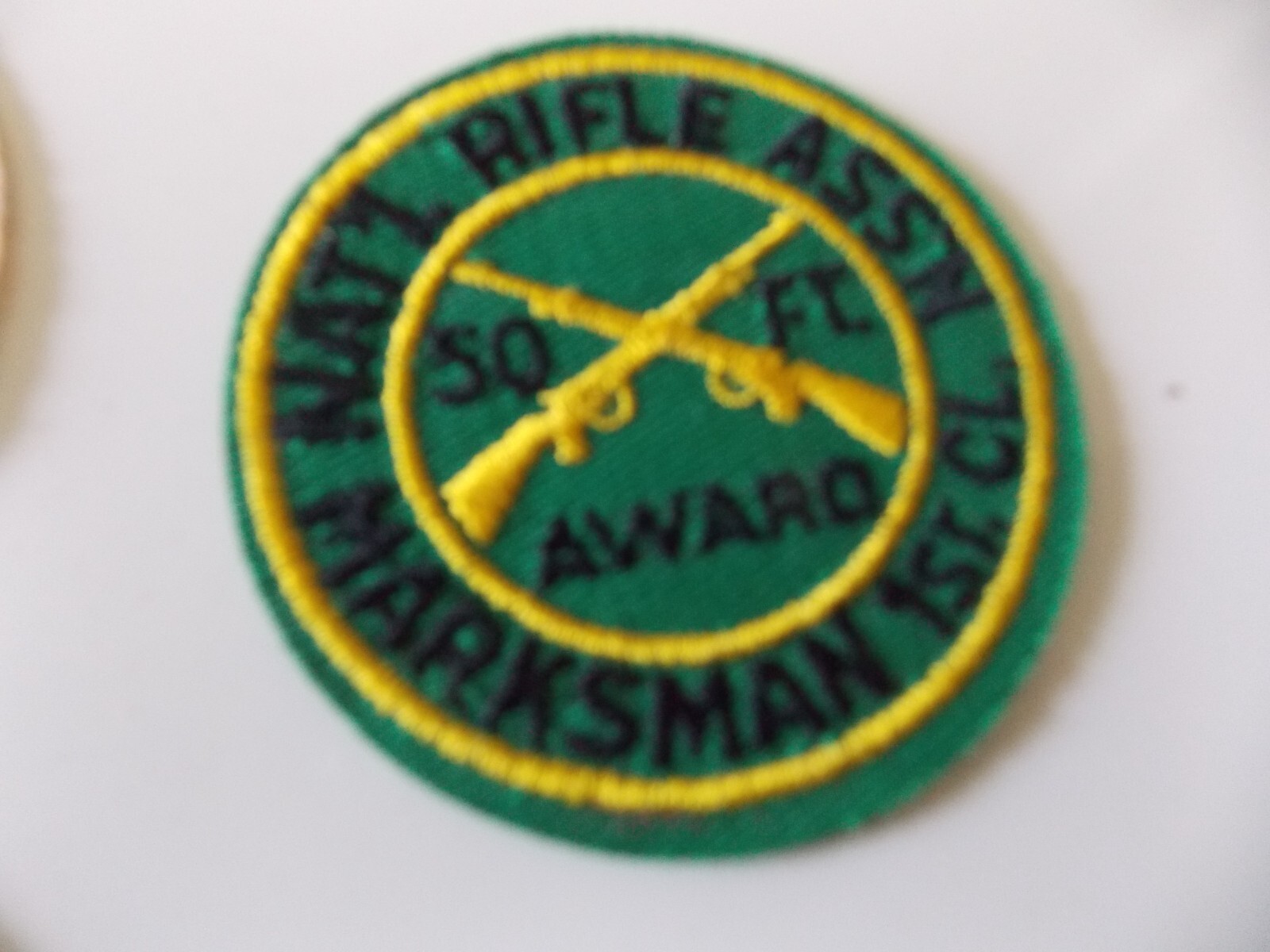 Lot of 7 National Rifle Association NRA Patches Marksman President Expert