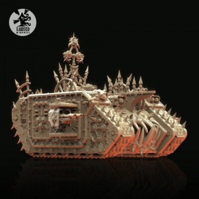 Kit Death Wargame multipart vehicle model Unpainted kit death decay transport ...