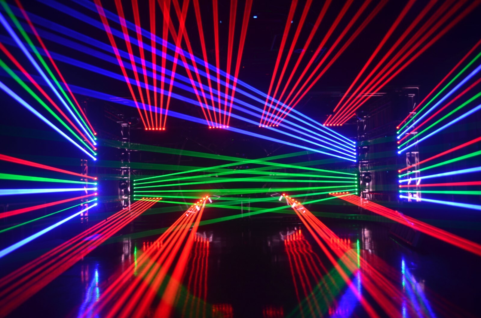 ZH-VBC Disco Light Party Light 6 Eyes Red Green Blue LED Stage