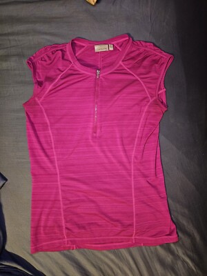 Débardeur De Sport Athleta Femme - Taille M, Rose, Avec Soutien-gorge Intégré Rembourré - Occasion Très Bon état
