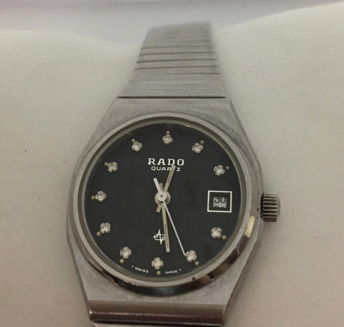 Original Rado Watch Normal ORIGINAL VINTAGE LADIES RADO WATCH STAINLESS STEEL QU… - Gem