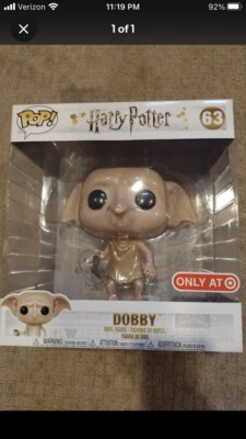 Funko Pop 10 Inch Dobby Harry Potter Target Exclusive #63 Sealed