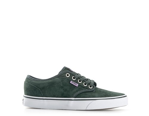 Chaussures Femme V00zunk39 Tissu Verde Vans nqvw40p