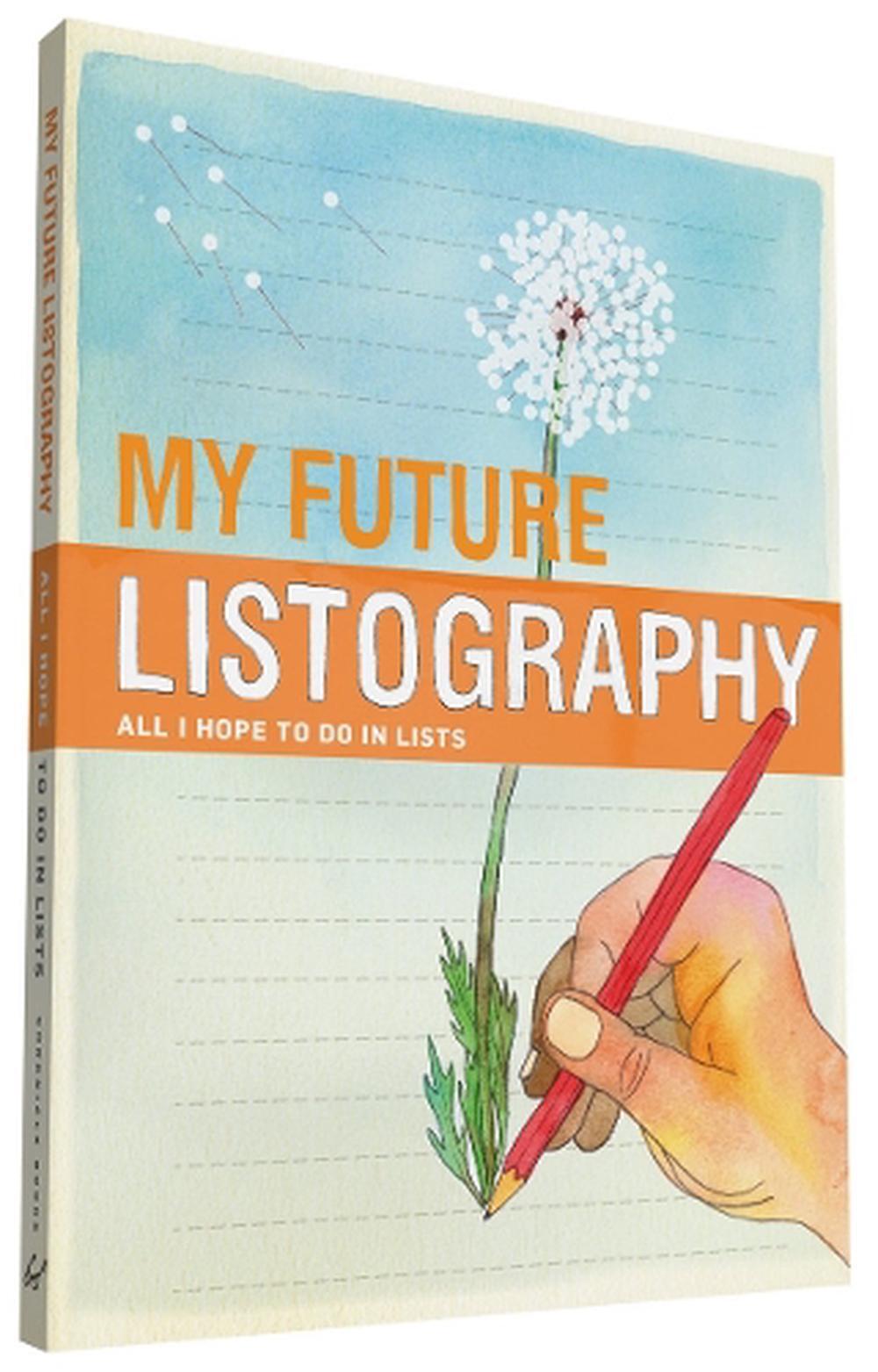 Future Goals & Dreams Listography Journal