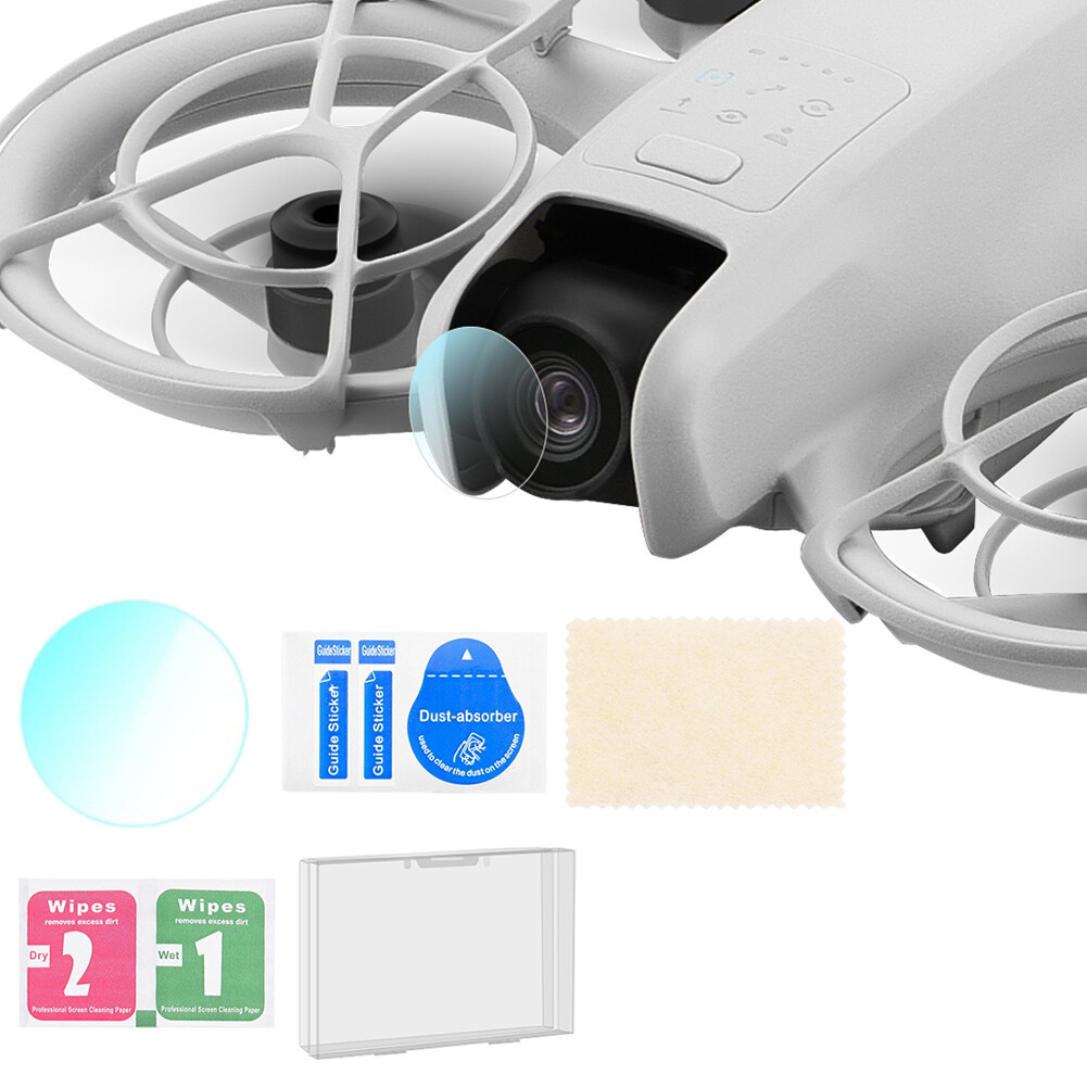 BeisDirect 2er-Pack Displayschutzfolien Für DJI NEO Drohne – Gehärtete Objektiv-Schutzfolie, 9H Härte, Explosionsgeschützt