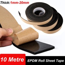 Rotolo autoadesivo in neoprene EPDM foglio nastro adesivo guarnizione tutte le misure al metro