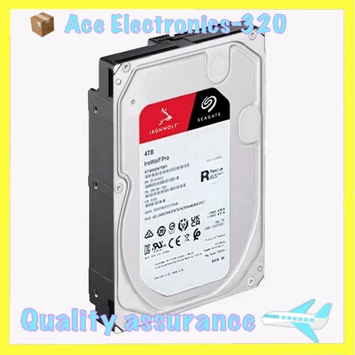 Seagate ST4000NT001 IronWolf Pro Hard Drive 4TB 7200RPM 256MB SATA HDD 3.5"