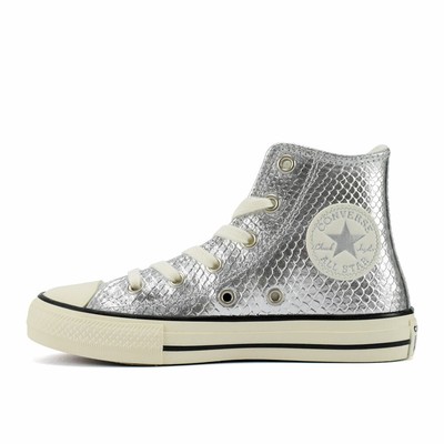 silver baby converse