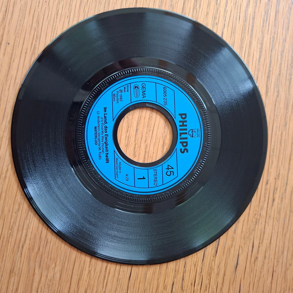Vinyl 7" Single - WATERLOO - Im Land, das Ewigkeit heißt - VG+ - Bild 3 von 4