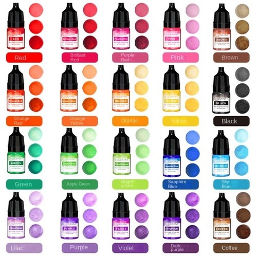 DIY Candle Candle Dyes Pigment 20 Color Liquid Oil-Based Dye Candle Making - Picture 9 of 12