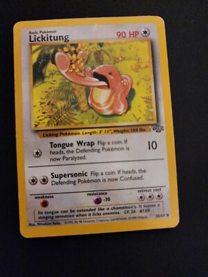 LICKITUNG - 38/64 - Jungle - Pokemon Card - HP