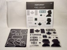 Close To My Heart WE STAND ON GUARD FOR THEE Stamp  Thin Cuts Set Z3958 NEW