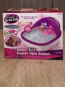 NIB Cra-Z-Art Shimmer N' Sparkle Super Spa Salon Makeup ...