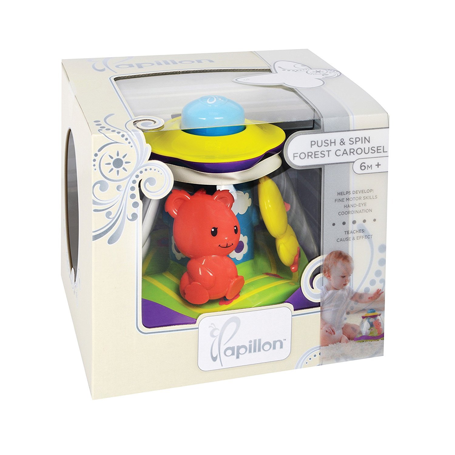 push and spin baby toy