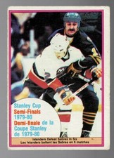 1980-81 Mike Bossy O-Pee-Chee Hockey Stanley Cup Finals #262