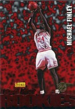 1995 Signature Rookies Fame and Fortune Red Hot Rookies Michael Finley
