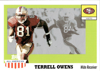 Terrell Owens - 2003 Topps All-American Football #60