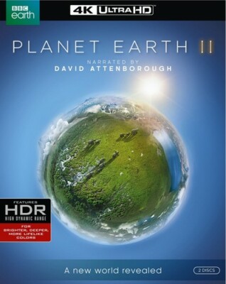 Planet Earth II    *4K* Brand New*  Blu-Ray Bonus  (Ultra HD, 2016)