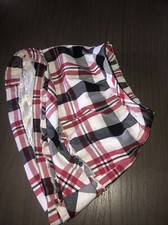 the children  s place    stretch red plaid skirt sz 4 T