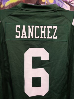 New York Jets Mark Sanchez #6 NFL Football Jersey Training
