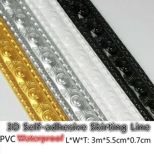 3D Borde de pared Falda Baseboard Autoadhesivo Pegatina Fondos de pantalla Marco Hogar | eBay 3D Borde de pared Falda Baseboard Autoadhesivo Pegatina Fondos de pantalla Marco Hogar | eBay