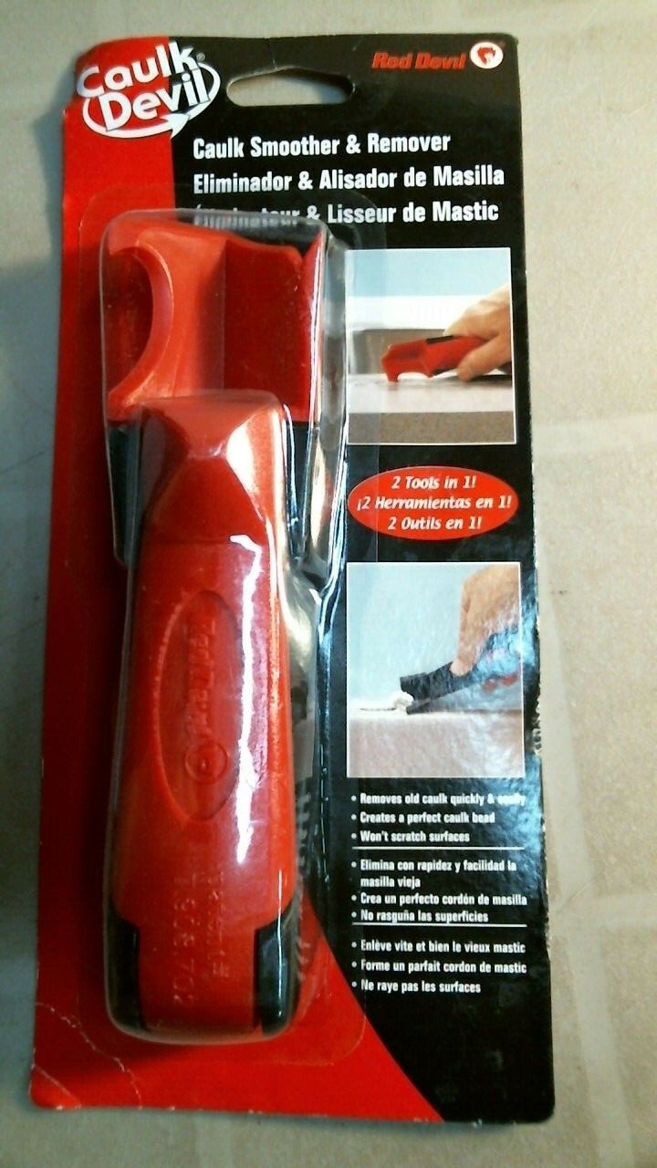 Red Devil 4052 Caulk Devil Caulk Smoother & Remover, FREE SHPPING