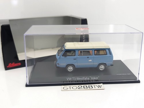 Schuco 1:43 scale Volkswagen VW T3 / T3a Westfalia Joker(Blue) L.E.1000pcs - Picture 6 of 7