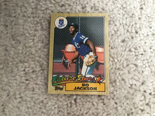 1987 Topps - Future Stars #170 Bo Jackson baseball card rookie mint 10 condition